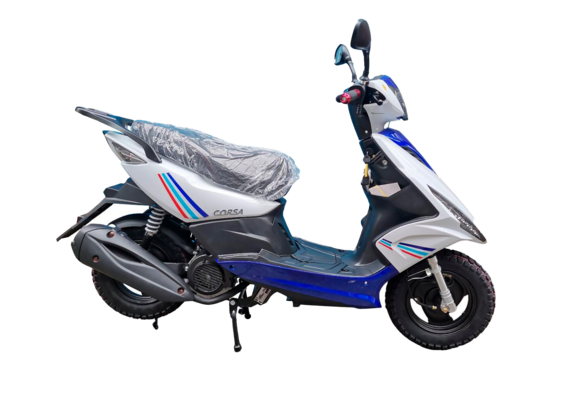 Скутер VENTO CORSA 49 cc (150)  сигнализация Белый pitbikemarket.ru