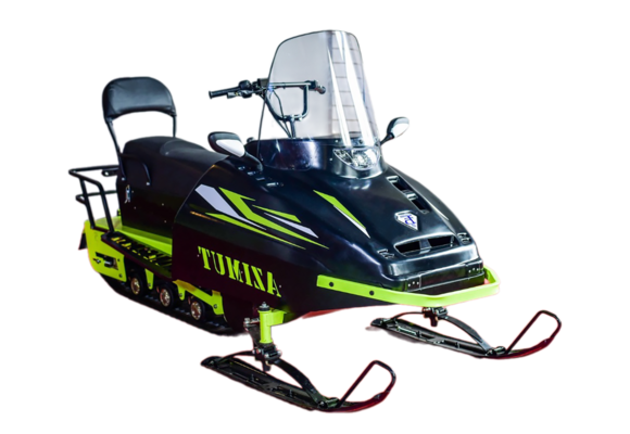 Миниснегоход Бурлак Азимут-2 24 лс, эл.запуск, черный pitbikemarket.ru