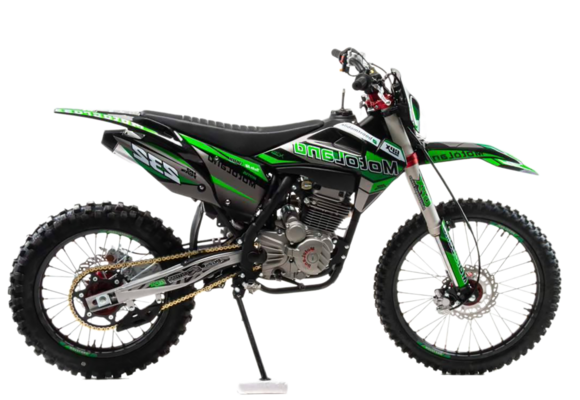Мотоцикл Motoland XT 250 HS (172FMM-4V) (4-х клапанный) зеленый pitbikemarket.ru