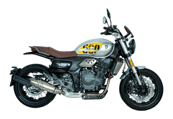 Мотоцикл CYCLONE RE5 (SR600) 2024 Серебристый pitbikemarket.ru