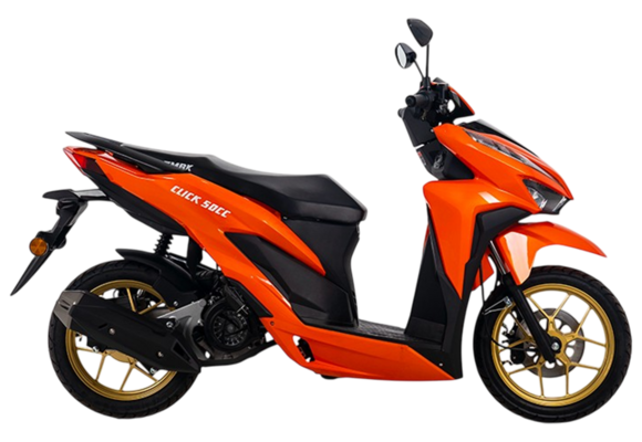 Скутер TMBK CLICK 150CC (SHOW 50CC) Orange pitbikemarket.ru