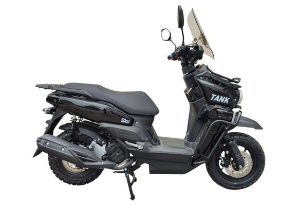 Скутер TANK 2 GRAY pitbikemarket.ru