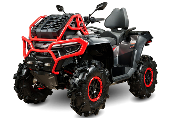 Квадроцкл CFMOTO CFORCE 1000 MV (Для двоих) Черно/красный pitbikemarket.ru