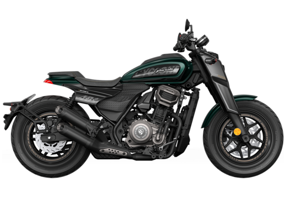 Мотоцикл CYCLONE AQS401 AMT Зеленый pitbikemarket.ru