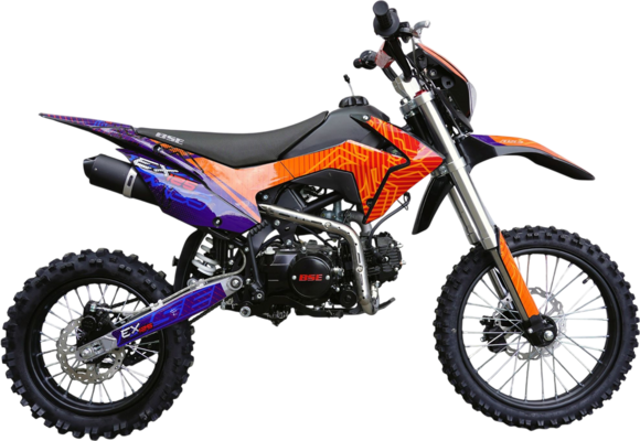 Питбайк BSE EX125 14/12 Blue Orange Ant (020) pitbikemarket.ru